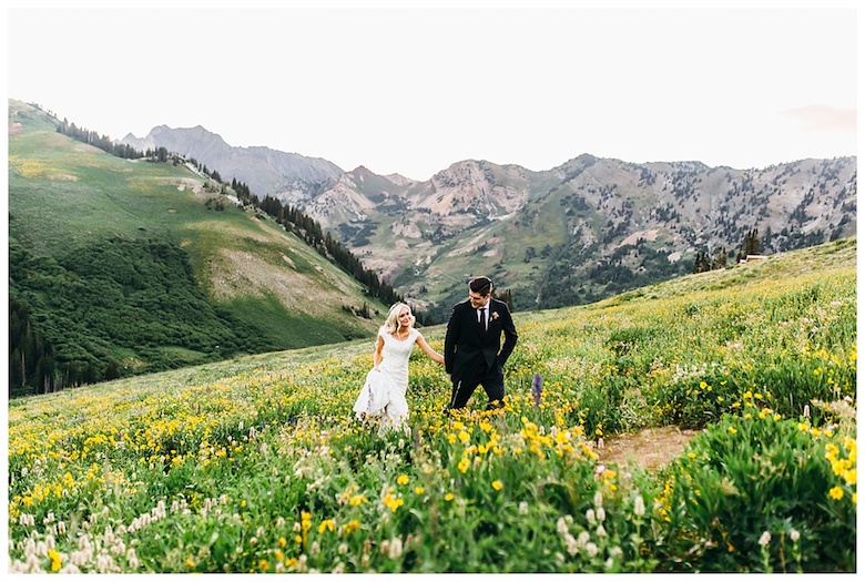 spring mountain wedding 