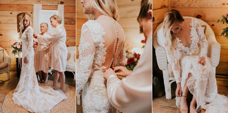 vintage wedding dress buttons
