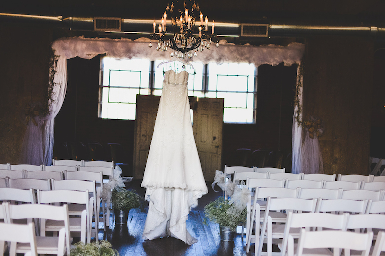 wedding chandelier dress 
