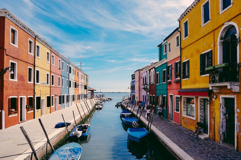 View of Burano, Venice