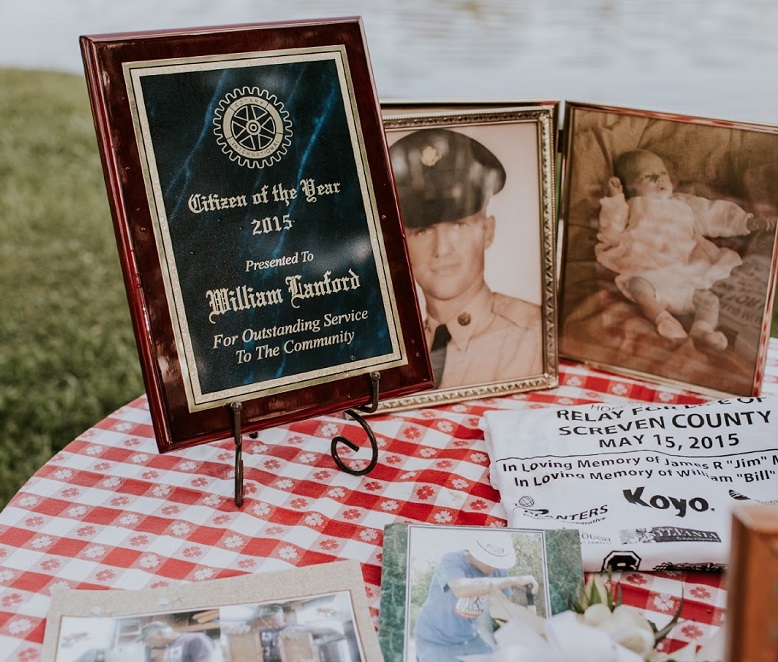 family heirlooms vintage centerpiece